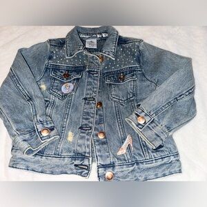 Disney Cinderella Denim Jacket size 4 EUC
